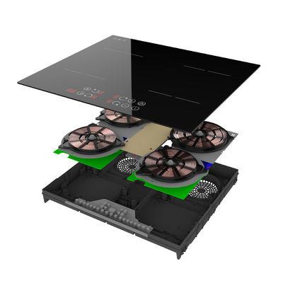 60cm 4-Zone Built-in Induction Hob with Fast Heating & Precise Temperature Control