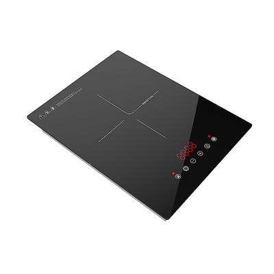 Electric Single 2000w Induction Cooker Hob Advanced  Crystal Glass Material