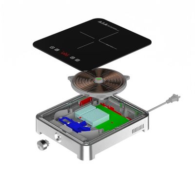 Ultra Thin Single Burner Induction Hob Cooker 240V Low Power