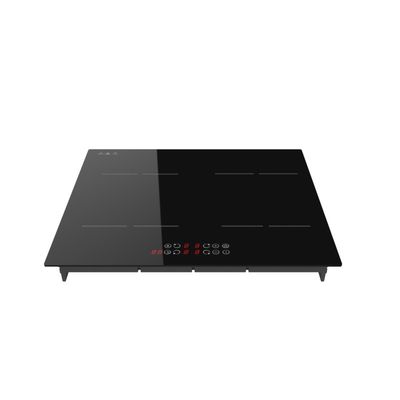 Touch Control 4 Zone Built In Induction Hob CB Certified  Control For Hot Pot