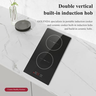 Bridge Zone Double Induction Hob 5500W  Touch Control Hidden