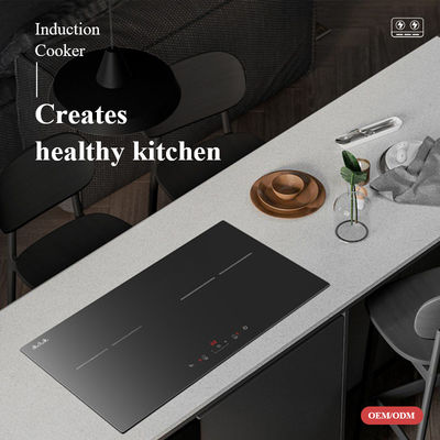 Built In Electric Induction Hobs Touch Control  2800W With 2 Zone