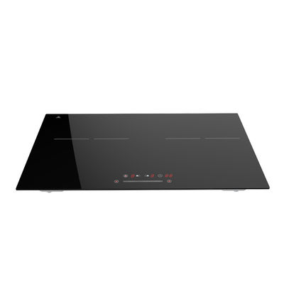 Slide Control Double Induction Hob Stove Rapid Heating Precise Temperature