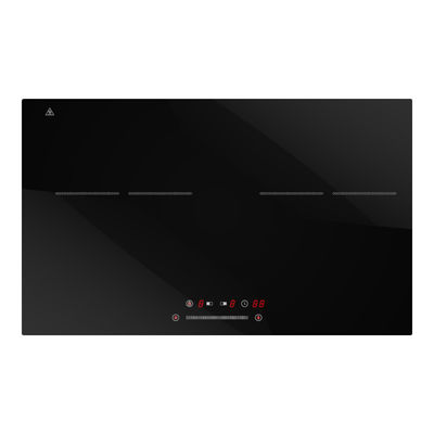 Slide Control Double Induction Hob Stove Rapid Heating Precise Temperature