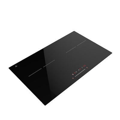 Slide Control Double Induction Hob Stove Rapid Heating Precise Temperature