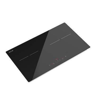 Smart Power Two Ring Induction Hob , Built In 24 Electric Induction Cooktop