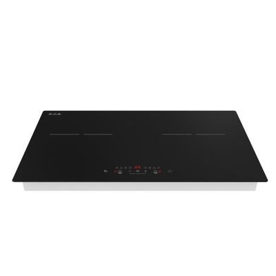 Emissive Icon Display Double Induction Hob Stove Invisible Waterproof
