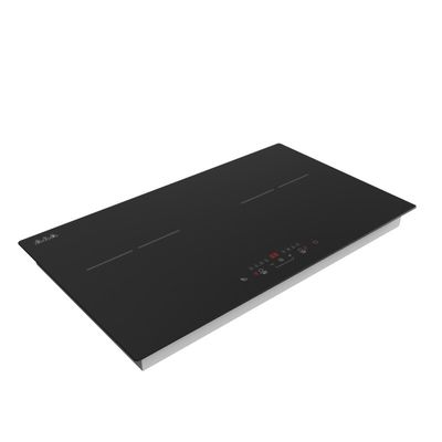 Emissive Icon Display Double Induction Hob Stove Invisible Waterproof