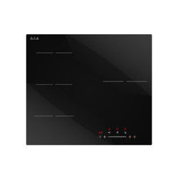 Stable Operation Dual Built In Induction Hob With Knobs 2900w