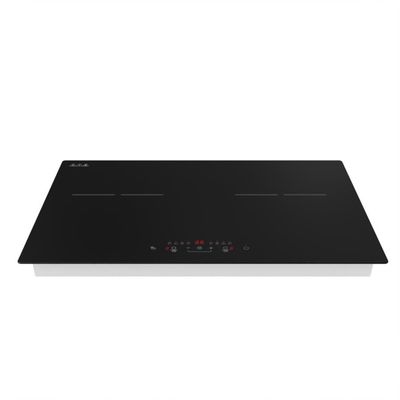 High Power Double Burner Induction Cooktop , 9 Keys Virtual Flame Induction Hob