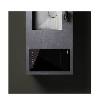 Modern 2 Zone Built In Induction Hob  Cooker 220v Sleek  Household