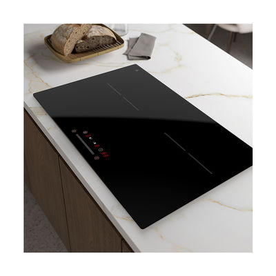 Hidden Efficient Double Induction Hob 220V Instant Heat Adjustment