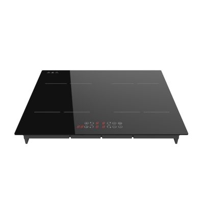Multi Function 4 Plate Built In Induction Hob Cooker 7000W  Solar power
