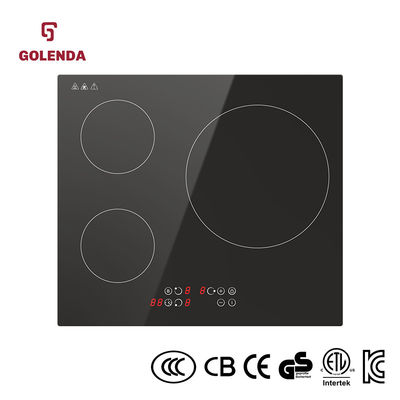 Energy Saving Electric Induction Hobs Cooker 7000W Fast Heating With Multi Burner