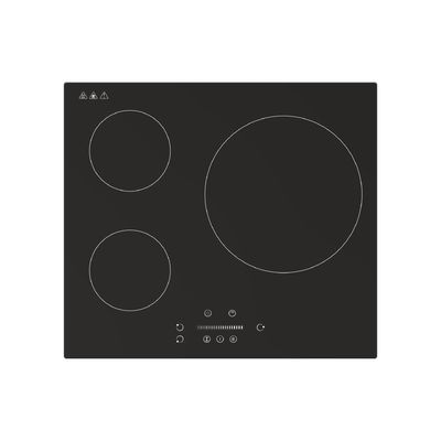 Vertical 3 Burner Electric Induction Hobs 6100W Built In Plastic  Housing Material