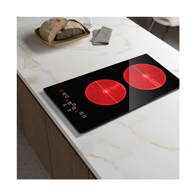 Embedded Electric Dual Built In Ceramic Hob Stove Infrared Induction Cooker
