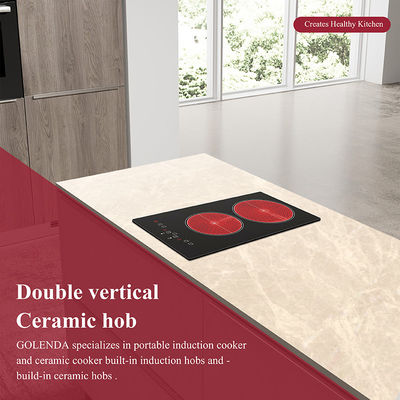 Embedded Electric Dual Built In Ceramic Hob Stove Infrared Induction Cooker