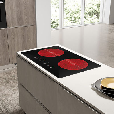 Multi Function Infrared Electric Cooktop , Small Ceramic Cooktop 220V