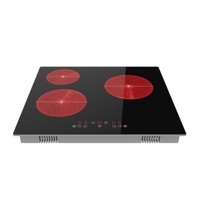 Rapid Heating Induction Infrared Electric Cooker 4800W  3 Burner