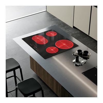 Energy Efficient Infrared Induction Cooker Hob 6600W Heated With Auto Shut Off