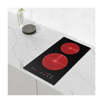 Industrial 2 Plate Infrared Cooking Stove 230V Ceramic Electric