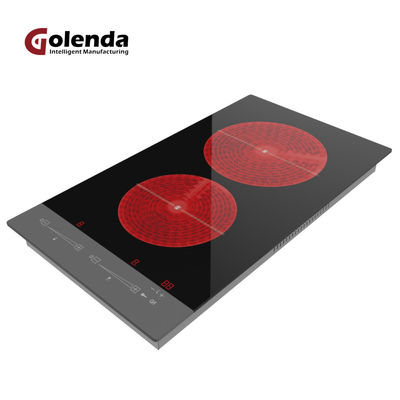 Glass Ceramic Touch Hob , Infrared Invisible Induction Stove Top With Timer