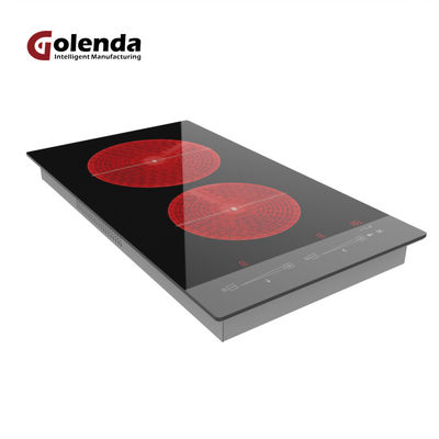 Glass Ceramic Touch Hob , Infrared Invisible Induction Stove Top With Timer