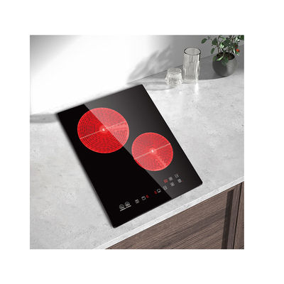 Ceramic Plate Infrared Induction Cooker Double Burner  Touch Screen