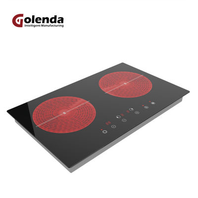 Waterproof Infrared Induction Cooker 4400W Vertical 2 Zone Power Saving