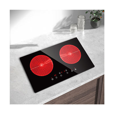 Waterproof Infrared Induction Cooker 4400W Vertical 2 Zone Power Saving