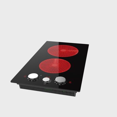 Power Setting Slim Built In Ceramic Hob Temperature Control Waterproof