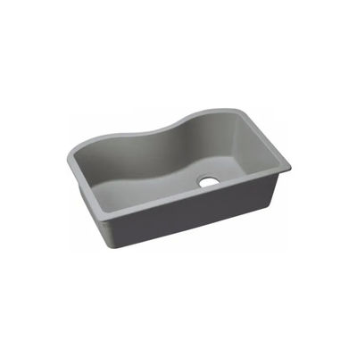 CE certified Quartz Composite Sink 200mm Hight  Rectangular   Stone Kitchen Sink