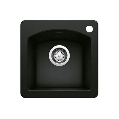 Granite  Quartz Single Bowl Kitchen Sink , Top Mount Stone Composite Kitchen Sink