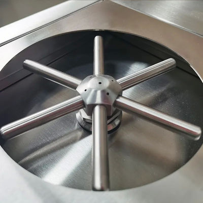 Rainfall Ss Glass Stainless Steel Sink  Basin Wash PVD Black Surface Treatment