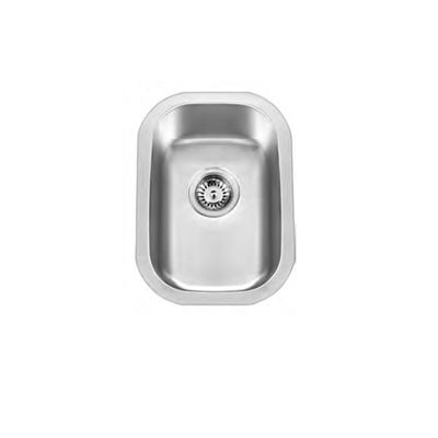 Metal 304 Stainless Steel Kitchen Sink Undermount Single Bowl Drop In