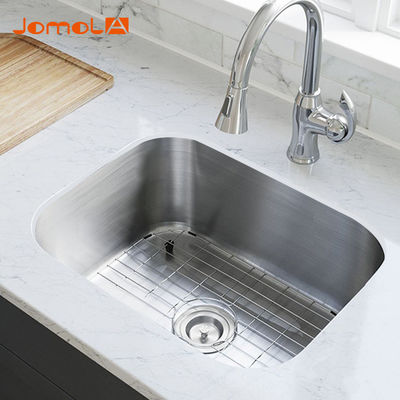 CUPC Certified  18 Gauge Stainless Steel Sink , Single Large Kitchen Sink