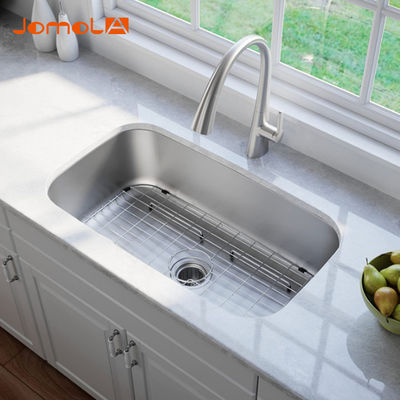 Ceramic Handmade Ss Stainless Steel 304 Sink Brushed Treatment