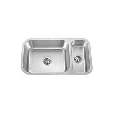 Handmade Undermount 304 Stainless Steel Kitchen Sink  For Bathroom