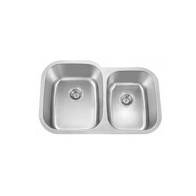 Metal Sus 304 Kitchen Sink , Handmade Stainless Steel Kitchen Sink With Strainer
