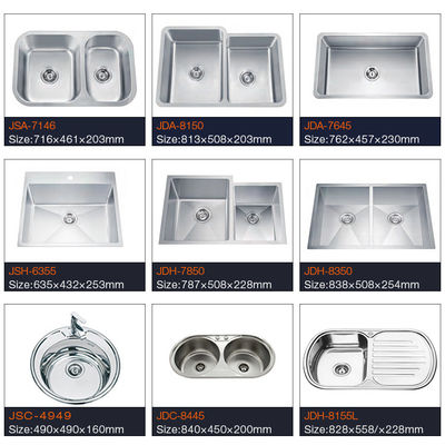 Mini Sus 304 Stainless Steel Sink Countertop Single Bowl  With Drainer