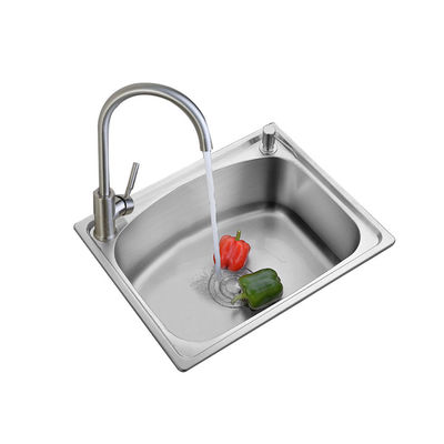 Single Bowl Small 304 Stainless Steel Kitchen Sink Rectangular