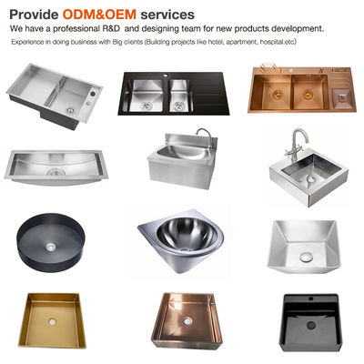 Topmount 304 Stainless Steel Kitchen Sink Unit  Single Bowl Reversible Handmade