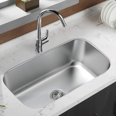 Manufacturer American style SS304 stainless steel single bowl kitchen sink table