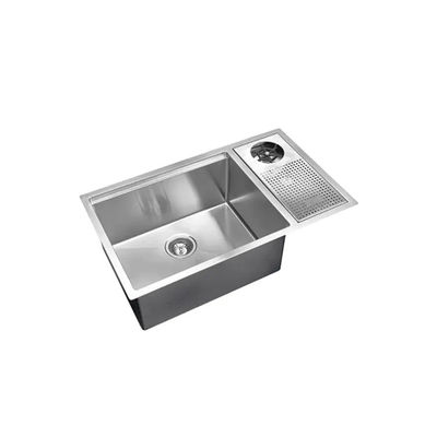 Hidden Glass Stainless Steel Sink Basin Single bowl Concealed