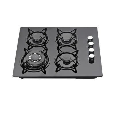 Standard Built In 5 Burner Gas Stove Oem Odm Metal Knob
