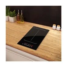 Black Built In Induction Hob With 4000W Power Touch Control Timer And LED Display