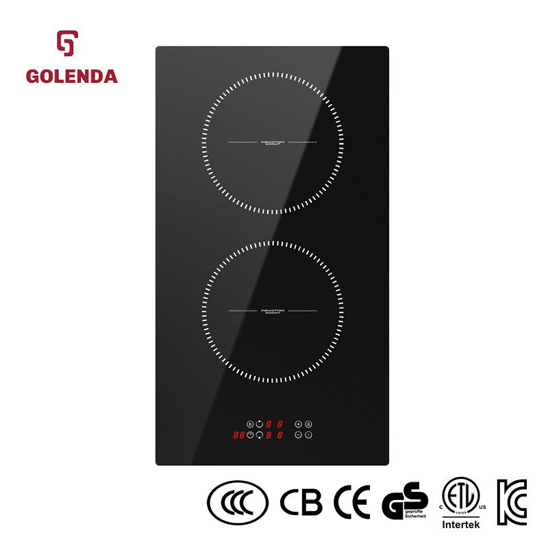 Bridge Zone Double Induction Hob 5500W  Touch Control Hidden
