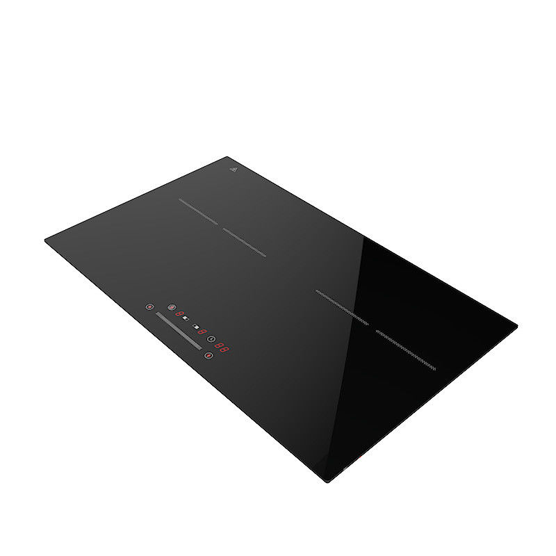 Slide Control Double Induction Hob Stove Rapid Heating Precise Temperature