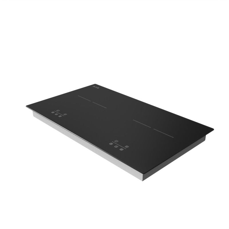 Smart Power Two Ring Induction Hob , Built In 24 Electric Induction Cooktop