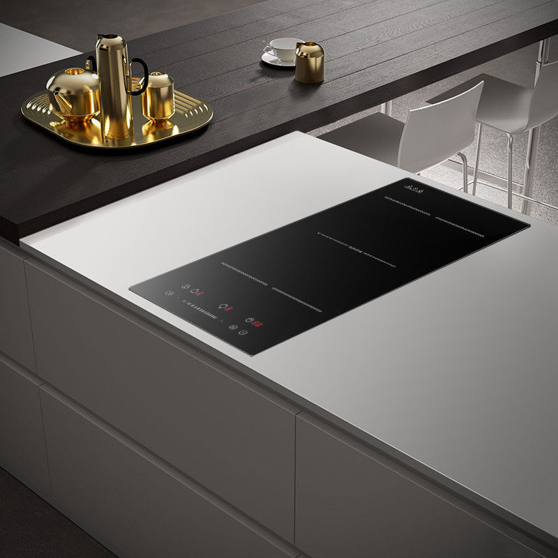 Multi Function Invisible Induction Cooktop 3500w , 2 Plate Induction Stove 220v